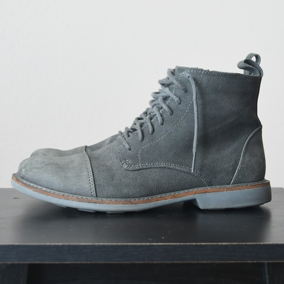 Mark Nason Other - Mark Nason Cap Toe Suede Boots
